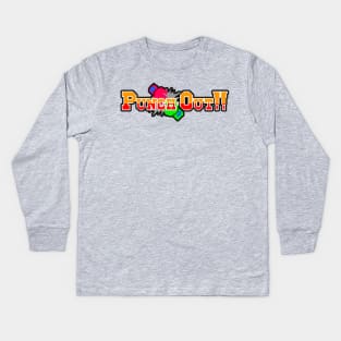 Punch Out Logo Kids Long Sleeve T-Shirt